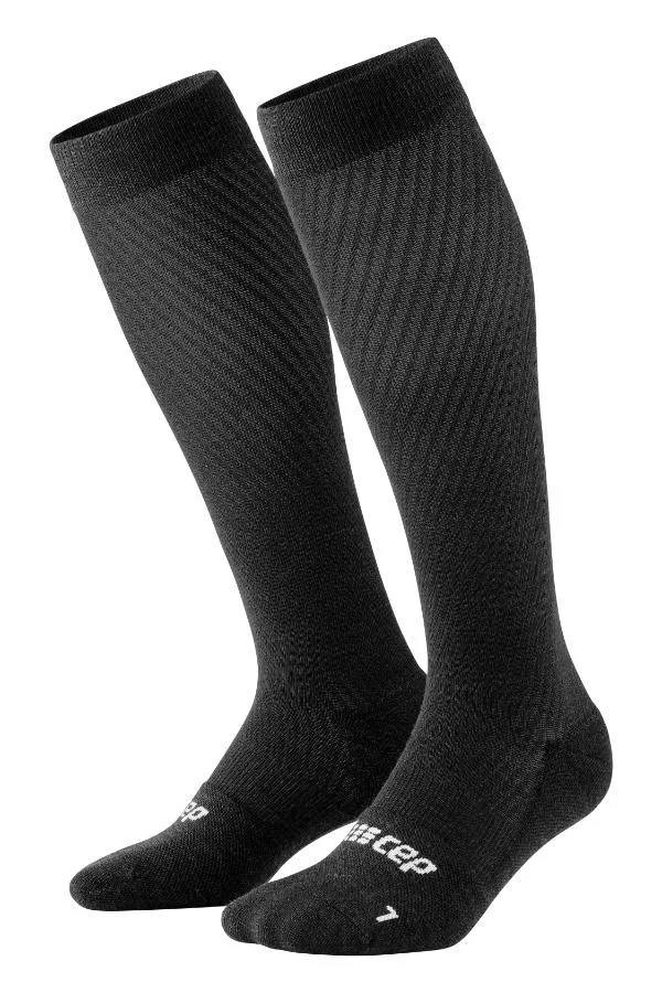CEP CEP - Flight Compression Socks Tall Black Men